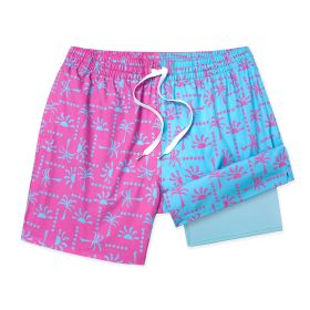 Chubbies Men's Pacific Grids 5.5" Classic Lined Swim Trunks