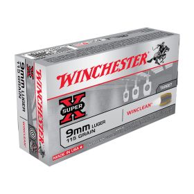 Winchester Winchester Hand Gun Ammo 9mm Luger 115 Grain