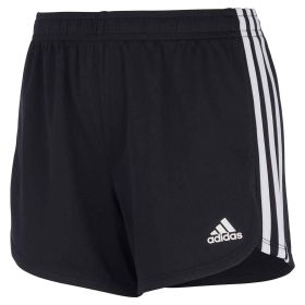 adidas Girls' Three Stripe Mesh Shorts