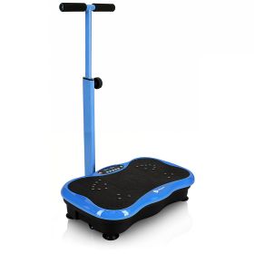 Life Pro TrimLite Vibration Plate Exercise Machine Blue