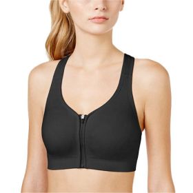 Jockey Women's Zip Front Hi Impact Sports Bra