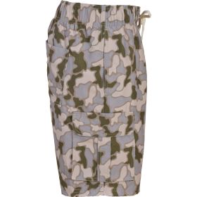 Canyon Creek Men's Camo 9" Inseam Swim Trunk with Cargo Pocket