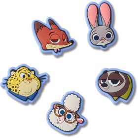 Jibbitz Zootopia 5 Pack Charms