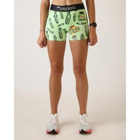 Chicknlegs Women's Pickles 3" Compression Shorts