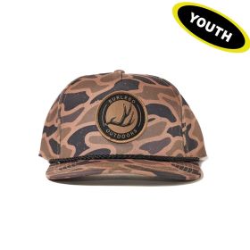 Burlebo Youth Antler Patch Gauge Camo Cap