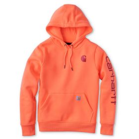 Carhartt Women's Logo Sleeve Midweight Hooded Sweatshirt