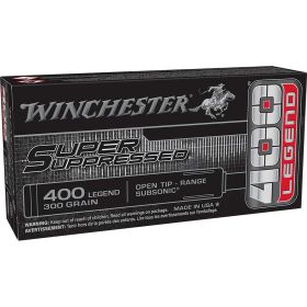 Winchester 400 Legend Super Suppressed 300-Grain Rifle Ammunition