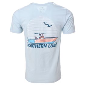 Southern Lure Men's Short Sleeve Americana Boat T-Shirt