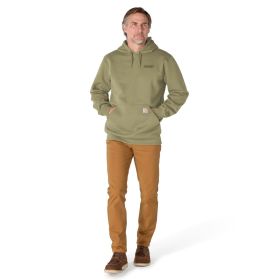 Carhartt Men's Paxton Logo Graphic Mid-Weight Fleece Hoodie