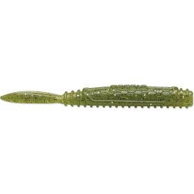 Crushcity Salted NedRoll 3.25" Green Pumpkin Goby Soft Plastic Lure