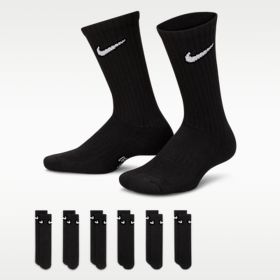 Nike Youth Everyday Cushioned Crew Socks (6 Pairs)