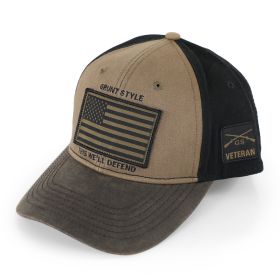 Grunt Style Veteran Flag Cap