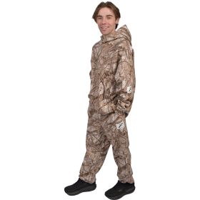 Powerflex Men's Tall Woodlands John Camo Printed Fleece Oversized Hoodie Pullover