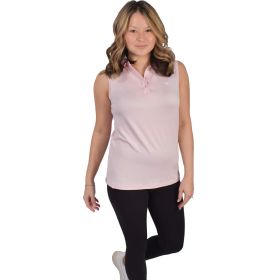 Veelo Golf Women's Solid Sleeveless Polo