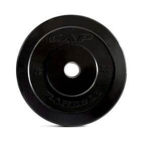 Cap 10 lb. Pair Solid Rubber Bumper Plates- Set of 2