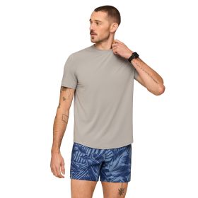 Chubbies Men's Steel Gray Rec Tee
