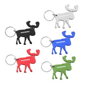 Munkee's Moose Bottle Opener Keychain