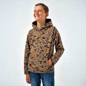 Burlebo Men's Gauge Camo Fleece Hoodie