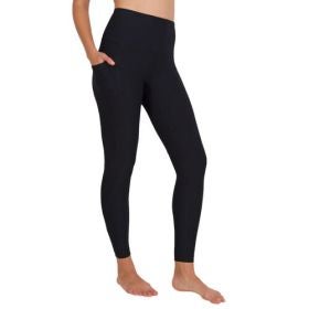 Yogalicious Women's Nude Tech 7/8 High Waist Pocket Legging