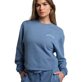Municipal Women's Hang Back Fleece Crew Sweatshirt