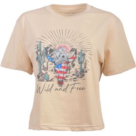 Canyon Creek Women's Wild and Free Graphic Tee