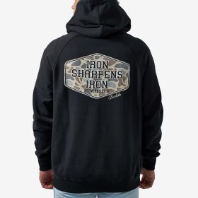 Burlebo Men's Iron Sharpens Iron Fleece Hoodie