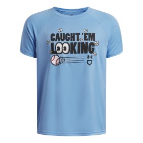 Under Armour Boys' UA Caught 'Em Looking Baseball Tech Tee