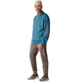 Ariat Men's Team Logo 1/4 Zip Sweatshirt