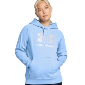 Under Armour Women's Rival Fleece Glitter Big Logo Hood