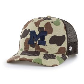 Carhartt x '47 University of Michigan Camo Trucker Hat