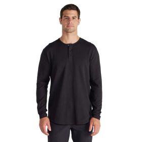 Bylt Men's Thermal Drop-Cut Long Sleeve Henley