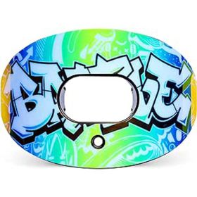 Battle Sports Iridescent Oxygen Graffiti - Blue/Green