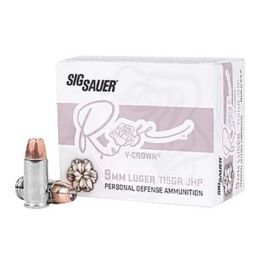 Sig Sauer 9mm Rose V-Crown