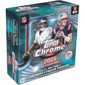 Topps 2025 Chrome Football Mega Box