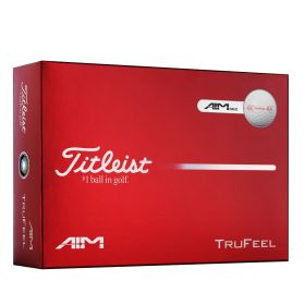 Titleist 2026 TruFeel AIM 360 Golf Balls 12-Pack