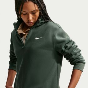 Nike Womens' Studio Fleece 1/4 Zip Top