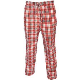 Canyon Creek Men's Plaid Minky Lounge Pants