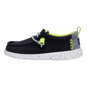 HeyDude Boys' Wally Mini Ripstop Slip-On Shoes