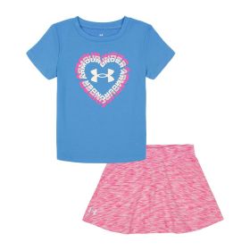 Under Armour Girl's 2Piece Tee & Skort Set