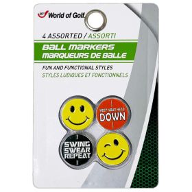 Jef World Golf Swear Ball Markers