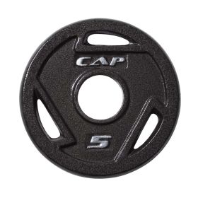 Cap 5 lb. Olympic Grip Plate- Set of 4