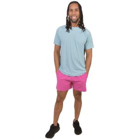 Powerflex Men's Kyle Mesh Short Sleeve Crew Neck Tee