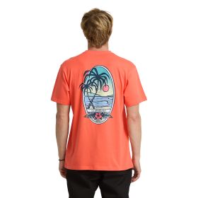 Quiksilver Men's Lookout Palm Tree Graphic Tee