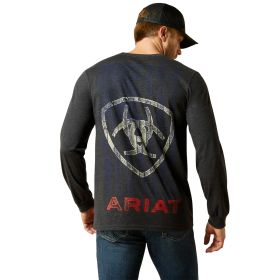 Ariat Men's Stamped Freedom Classic Fit Long Sleeve T-Shirt
