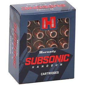 Hornady 9mm Luger 147 Grain XTP Subsonic Handgun Ammo