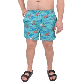 Aeroline Men's 5" 2in1 Bigfoot Swim Trunk