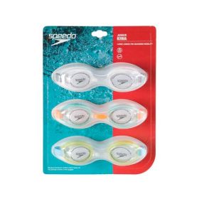 Speedo Youth Kiwa Goggles - 3-Pack