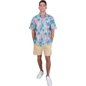 Canyon Creek Men's Short Sleeve Print Woven