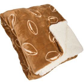 Canyon Creek 50x60 Football Blanket