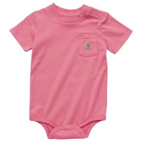 Carhartt Girls' Infant Short Sleeve Pocket Bodysuit